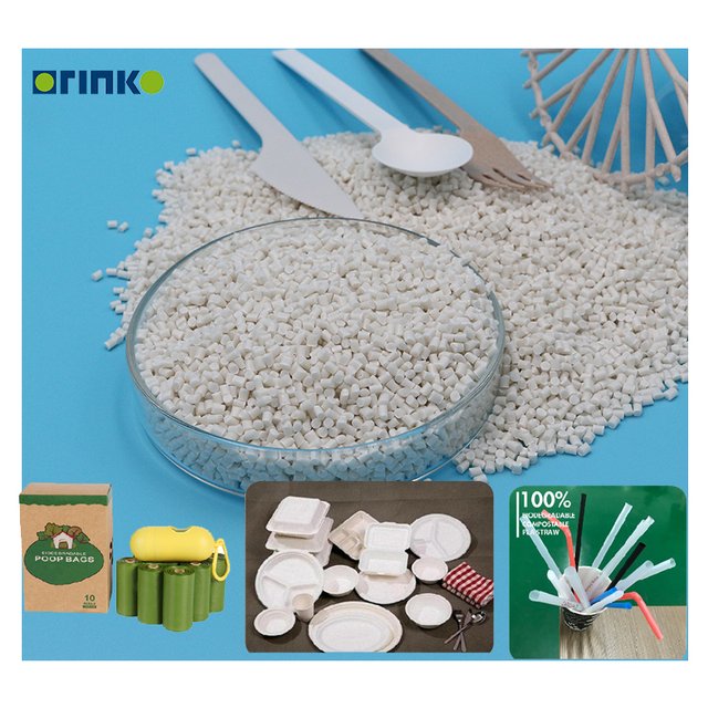 Nature Biodegradable Material with DIN Certco for Cutlery