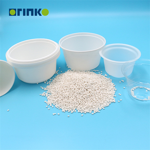 Pla Resin Plastic Raw Material Degradable Bio Plastic Pla Bowl with Degradable Plastic Particles